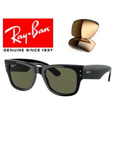 2x Alkuperäiset korvaavat linssit > Ray-Ban 0840S - Mega Wayfarer