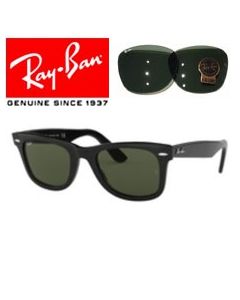 2x Alkuperäiset korvaavat linssit > Ray-Ban 2140 Wayfarer