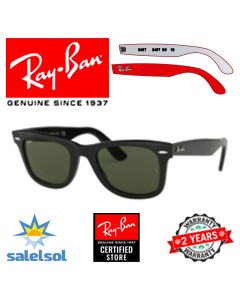 Ray-Ban 2140 Wayfarer korvaavat laseja/korvaavat sauvat