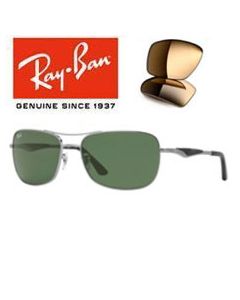 2x alkuperäiset korvaavat linssit > Ray-Ban 3515