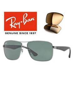 2x alkuperäiset korvaavat linssit > Ray-Ban 3516