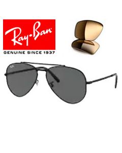 2x Alkuperäiset korvaavat linssit > Ray-Ban 3625 - Uusi Aviator-lasi