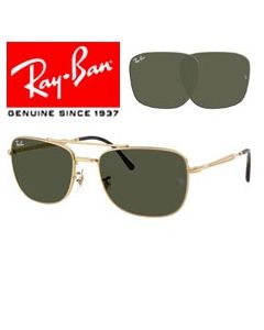 2x alkuperäiset korvaavat linssit > Ray-Ban 3755