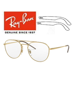 2x Alkuperäistä Korvaavat Temppelit > Ray-Ban 6414