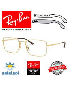 2x Alkuperäiset korvaavat silmälasit Vista Ray-Ban 6440 -laseille