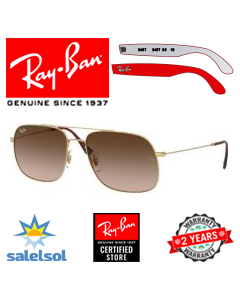 2x Alkuperäistä Korvaavat Temppelit > Ray-Ban 3595 · Andrea