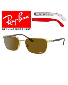 2x Alkuperäistä Korvaavat Temppelit > Ray-Ban 3684-CH Chromance