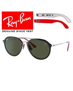 2x Alkuperäistä Korvaavat Temppelit > Ray-Ban 4369-M · Ferrari