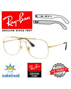 2x Alkuperäistä Korvaavat Temppelit > Ray-Ban 6389