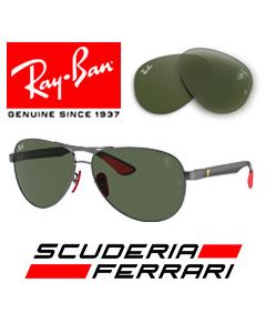 2x Alkuperäiset Vaihtolinssit > Ray-Ban 8331-M · Ferrari