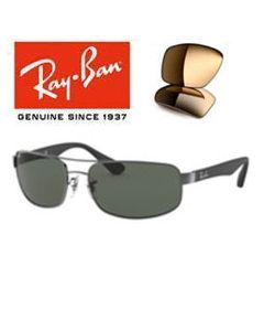 2x alkuperäiset korvaavat linssit > Ray-Ban 3445