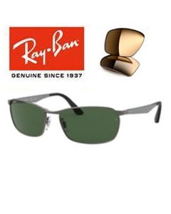 2x alkuperäiset korvaavat linssit > Ray-Ban 3534